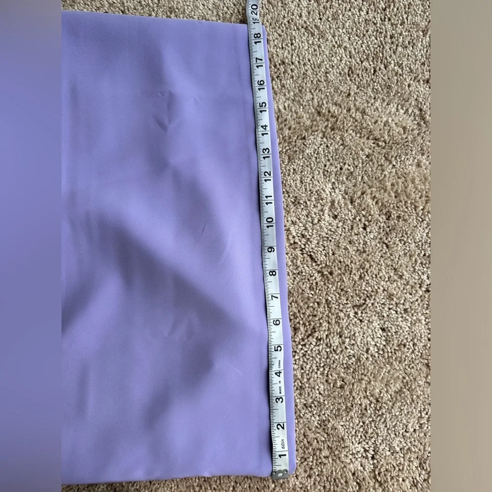 New Ann Taylor Lavender Square Neck Dress - Picture 12 of 14